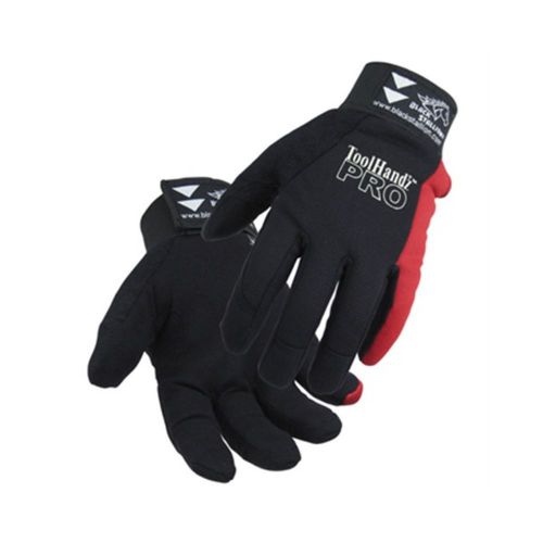 Revco ToolHandz 99PPRO-BLK Syn. Leather/Spandex Mechanic&#039;s Gloves, Large