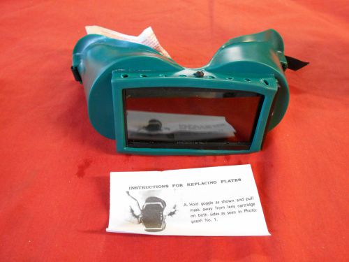 Gateway green welding googles mask glasses safety protective steampunk for sale