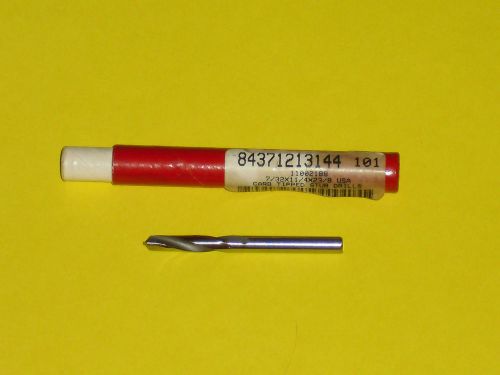 7/32&#034; Carbide Tipped Screw Machine Length Drill Bit 2 3/8&#034; Overall Length NEW