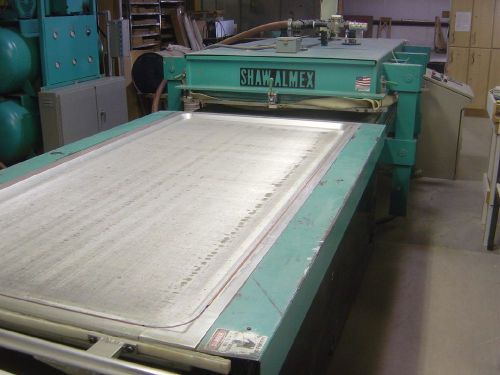 Shaw almex model tl-4-8 thermo-forming thermoformer press for sale