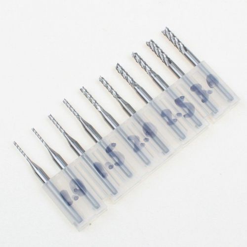 Mini pcb carbide tools end mill cnc cutting bits milling cutters kit for sale