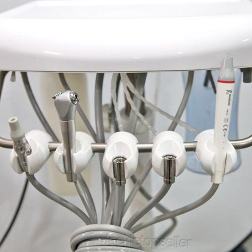 NEW dental delivery cart unit CE installed EMS Fiber Optic ultrasonic scaler