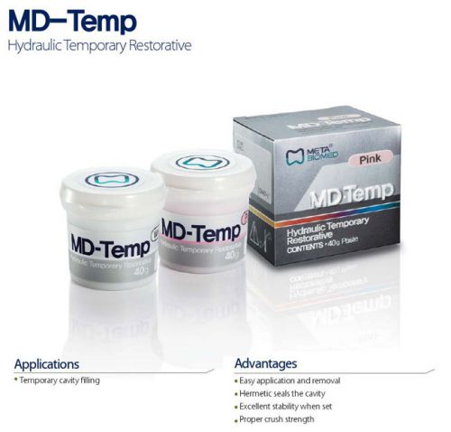 MD-Temp™ Hydraulic Temporary Restorative (META)