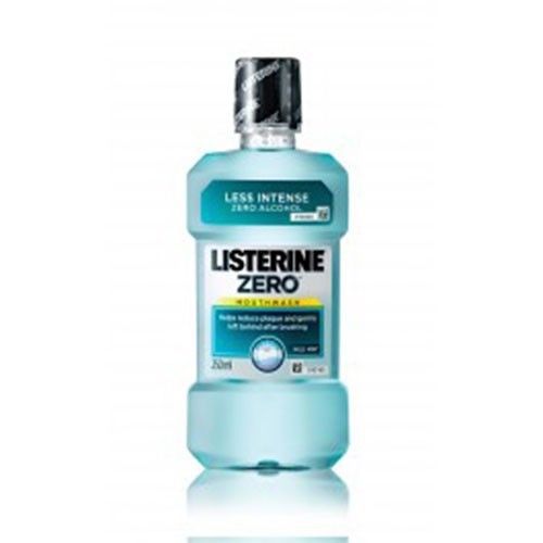 Listerine Zero Clean Mint Mouth wash 250ml-8.5 oz. - 12/cs 42831 Dental