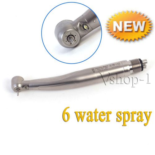 Sale nsk 6water spray fiber optic led handpiece fast speed dental torque turbine for sale