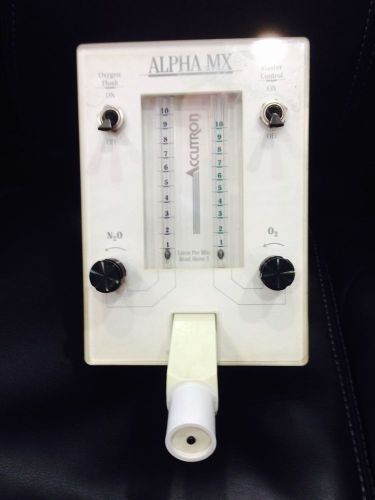 Accutron Alpha MX Nitrous oxide flowmeter