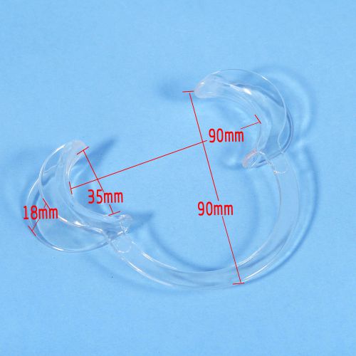 Dental Teeth Whitening Cheek Retractor Mouth Opener Middle Size C white