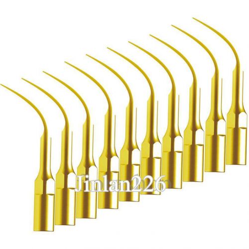 10 New EMS &amp; Woodpecker Type Ultrasonic Dental Scaler Tip Scaling G4T