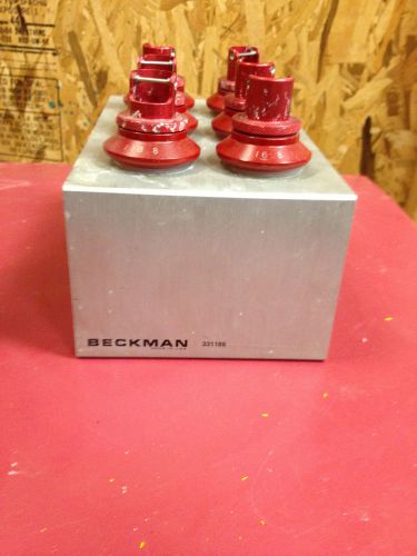 Beckman 331186 Tube Rack with SW 28 Tube Buckets 116.8