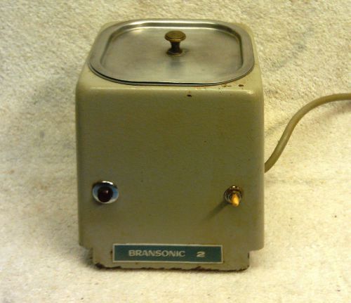 Vintage Bransonic 2 Ultrasonic Cleaner, Great Working Condition!