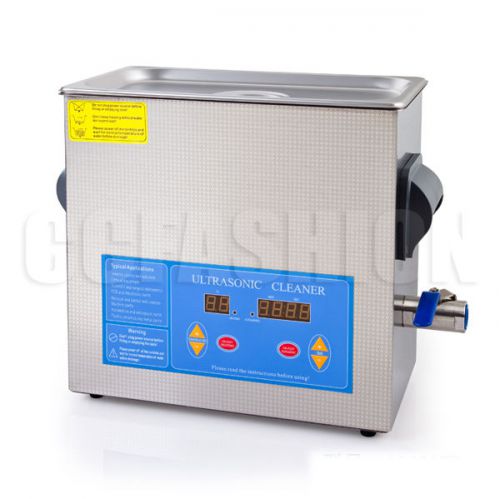 6L PROFESSIONAL INDUSTRIAL DIGITAL ULTRASONIC CLEANER Timer with Heater a3