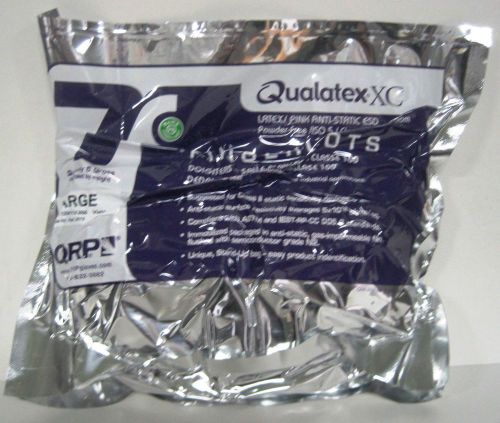 QRP Latex Anti Static ESD Cleanroom Fingercots ISO 5 7C Pack of 500 NIB