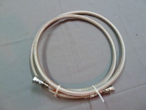 CTI Cryogenics 8043075G120 10FT Stainless Steel Braid Hose 055-04 NTB 260 PSI