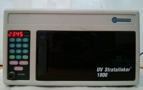 Stratagene Stratalinker 1800 Digital Laboratory UV Oven