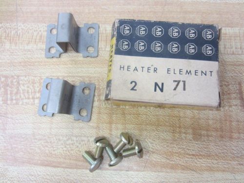 Allen bradley n71 (pack of 2) heater element 2 heater elements for sale