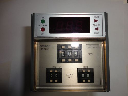 Omron Digital Temperature Controller with Analog Set Points, New, Model E5K951C