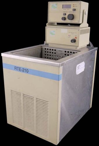 Neslab rte-210 lab heated/chilled recirculating water bath heater unit parts for sale