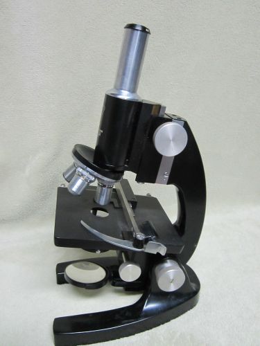 VINTAGE OPTICAL BAUSCH LOMB MICROSCOPE COLLECTABLE OK OPTICS AS IS BIN#OFC iii
