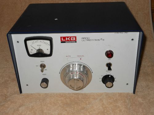 LKB Bromma 8800 Ultrotome III Microtome Controller (Parts or Repair)  RARE LQQK!