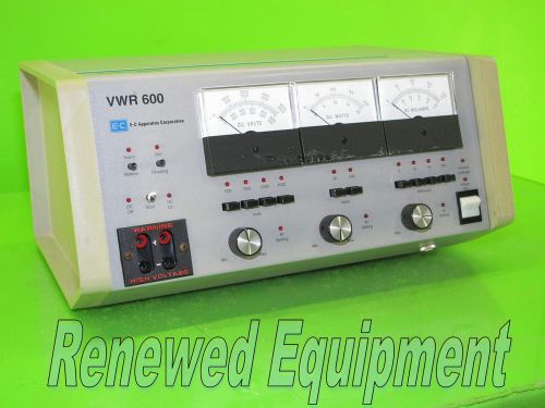E-c apparatus vwr scientific vwr 600 electrophoresis power supply for sale