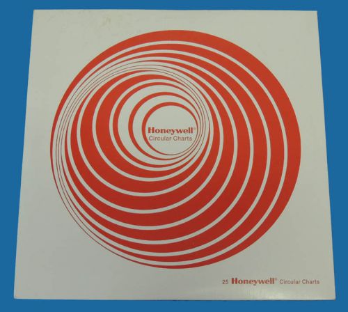 Lot 25 NEW Honeywell 10&#034; Ink Writing Circular Chart 24H/7D 30755820 / Avail QTY