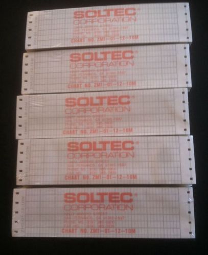 SOLTEC ZM1-01-12-10M Z-Fold Paper Chart Case Of 25 NEW