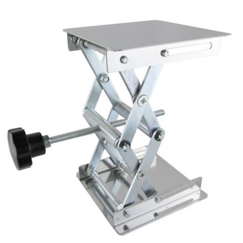 NEW Stainless Steel 4x4&#034; Lab-Lift Lifting Platforms Stand Rack Scissor Lab Jack