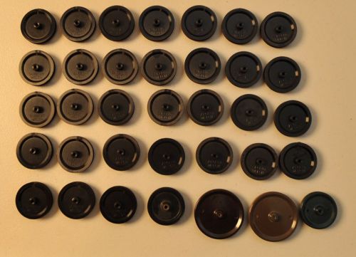 Lot of 35 Various Science Lab Pulley Wheels Sargent Welch , Cenco Etc. For Parts