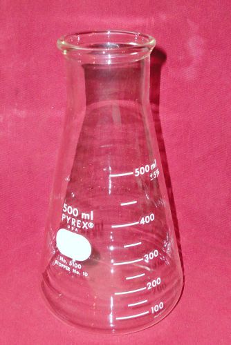 Pyrex 500 ml erlenmeyer flask no. 5100  - new old stock for sale