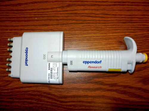 Eppendorf p300 8 channel pipette. 30-300 ul (item# 417 /4) for sale