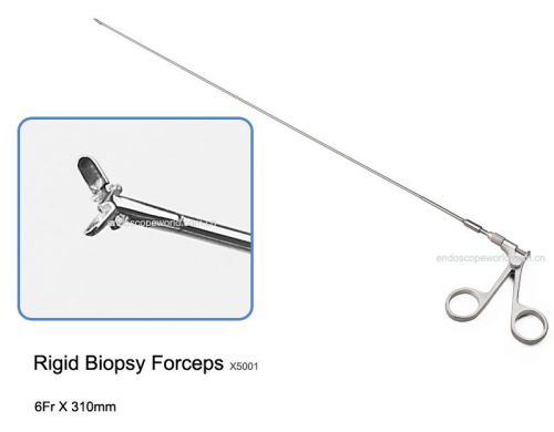 New Hysteroscope Rigid Biopsy Forceps 6FrX310mm