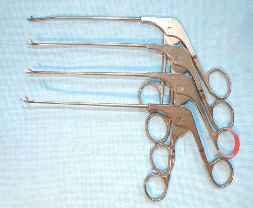 ACUFEX Arthroscopy forceps Narrowline set/4  Left, Right, Up &amp; Straight Punches