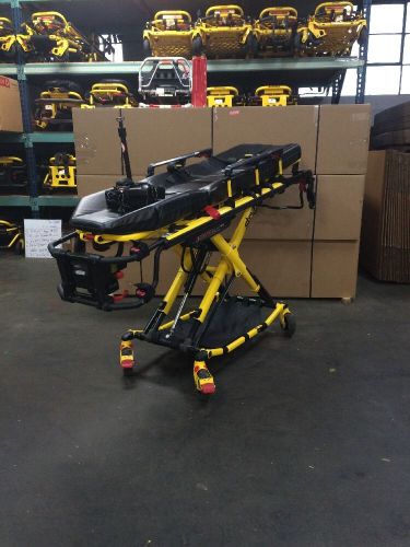2010 stryker power pro xt 700 lbs 7.9 hr ambulance stretcher cot ferno free ship for sale