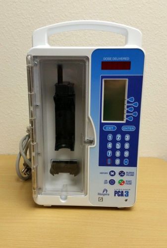 Hospira lifecare pca 3 pump - new battery, patient ready (90 days warranty) for sale