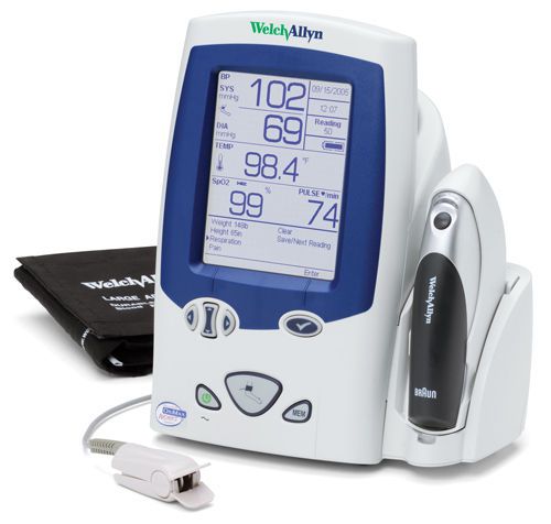 Spot lxi 450e0-e1 with surebp and braun thermometry welch allyn for sale
