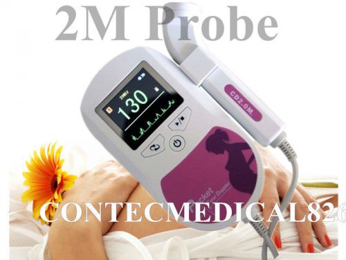 Prenatal heart monitor,baby heart beat fetal doppler,sonoline c 2m+earphone+gel for sale