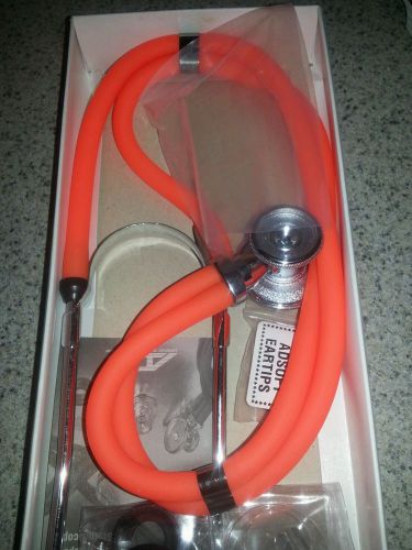 Adscope 641 neon orange stethoscope for sale