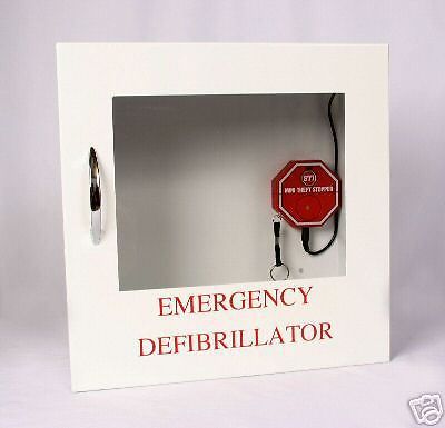 AED Wall Cabinet with Alarm - New With Warranty