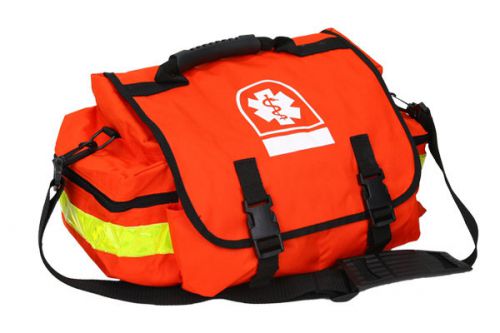 Orange navy personal trauma bag ems emt paramedic fire rescue als bls for sale