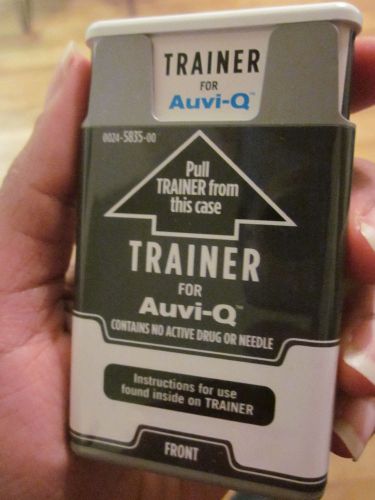 Auvi-q epinephrine auto-injector (epi-pen) talking trainer w/ box for sale