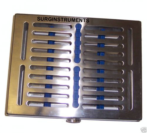 STERILIZATION CASSETTE 7.25&#034;x5.50&#034; Surgical DENTAL, MEDICAL LAB. Instruments