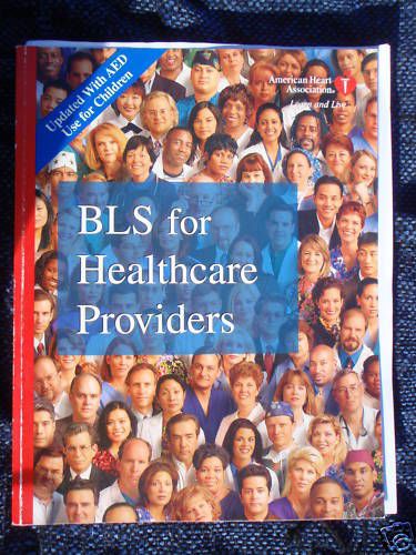 BLS+AED Use for Children Healthcare Providers 2004 Softcover Guide Ed. Book