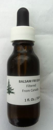 100% Natural Canada Balsam Fir Gum / Abies balsamea oleoresin (1 fl.oz/ 30 ml)