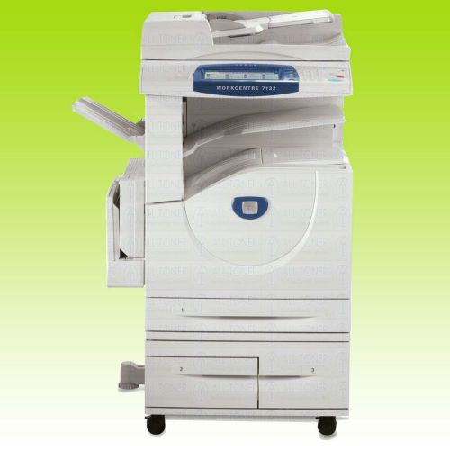 Xerox workcentre 7132 color copier 32 ppm copy,print,scan,fax,duplex for sale