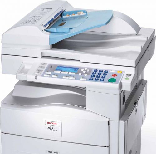 Ricoh aficio mp 161spf copy/print/scan/fax meter 13,739 ! for sale
