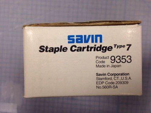 Savin Staple Cartridge Type 7