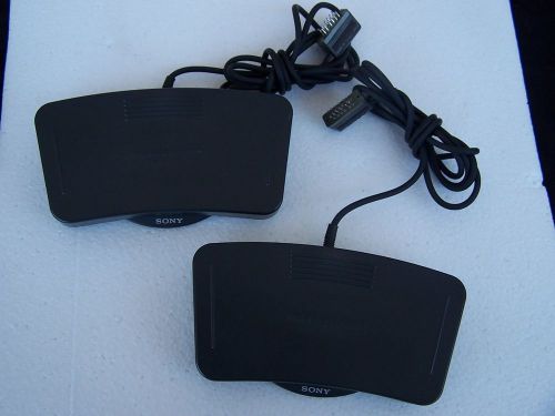 Lot of 2 Sony Foot Control Units FS-85 (C477)