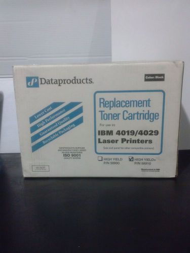 Dataproducts 58910 Replacement Toner Cartridge for IBM 4019/4029 (TO001-1)