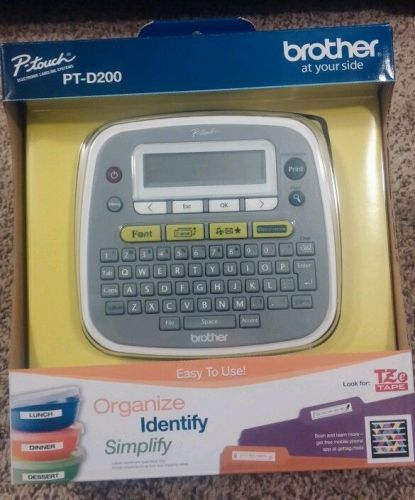 Brother P-Touch PT-D200 Label Thermal Printer ** NEW IN BOX **