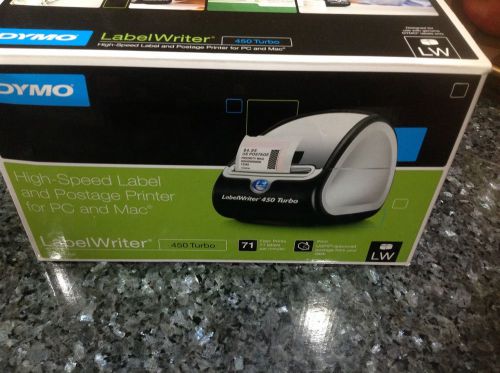 &#034;brand new&#034; dymo 1752265 labelwriter 450 turbo thermal label printer for sale
